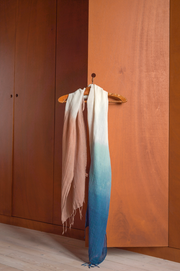 WATO grand foulard laine douce tissée