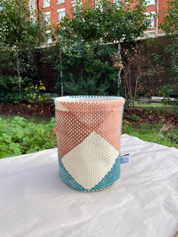 Corbeille-vase tissée main / handwoven basket