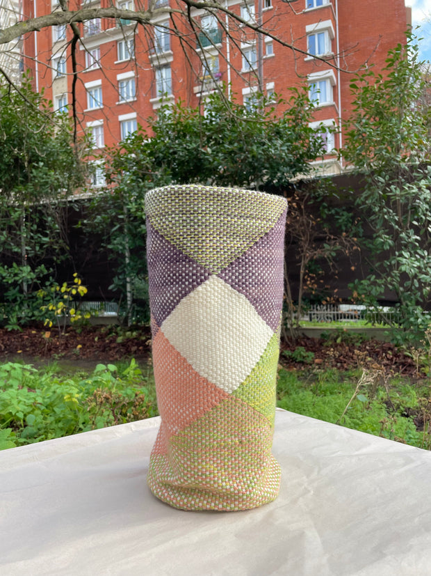 Corbeille-vase tissée main / handwoven basket