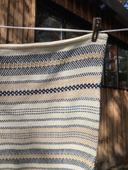 WOVI new couverture bébé laine tissée main / hand woven wool baby blanket