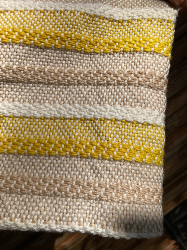 WOVI new couverture bébé laine tissée main / hand woven wool baby blanket