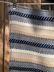 WOVI new couverture bébé laine tissée main / hand woven wool baby blanket