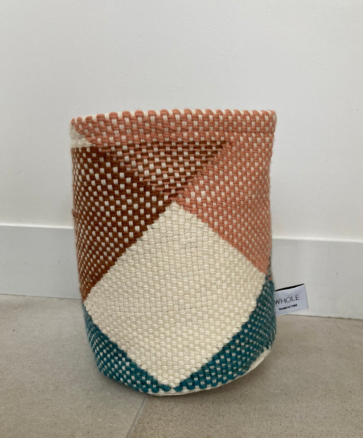 Corbeille-vase tissée main / handwoven basket