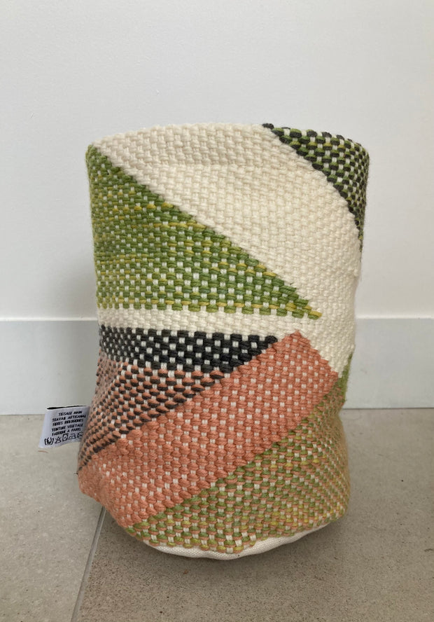 Corbeille-vase tissée main / handwoven basket