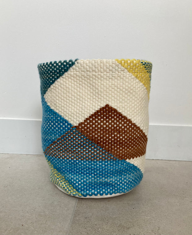 Corbeille-vase tissée main / handwoven basket