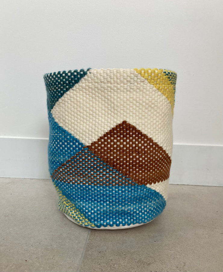Corbeille-vase tissée main / handwoven basket