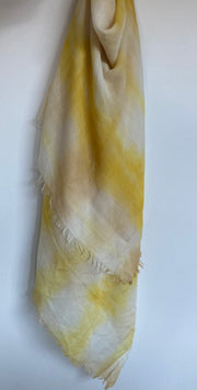 WOTO grande écharpe carrée laine douce tissée