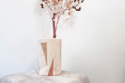 Corbeille-vase tissée main / handwoven basket