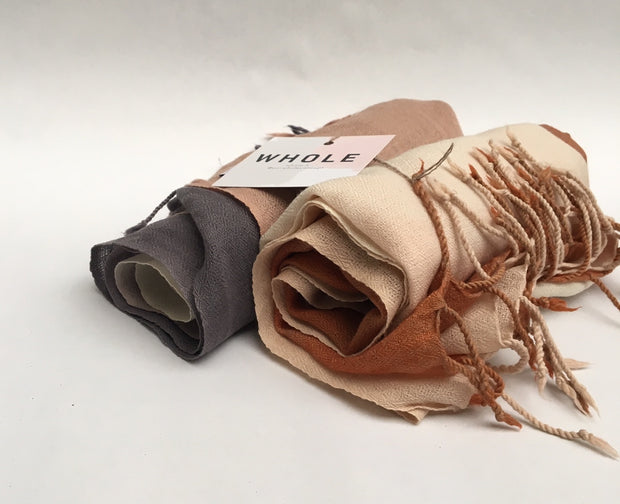 WATO grand foulard laine douce tissée