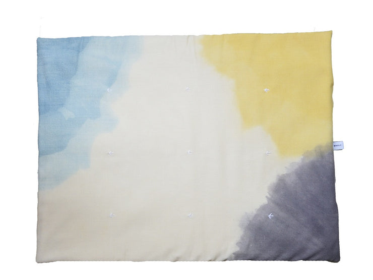 MINI WAWA rainbow Edredon bébé motif aquarelle ou tapis / Baby watercolor pattern duvet
